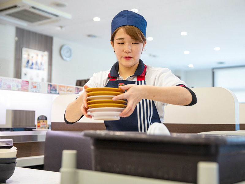 かっぱ寿司 淡路店 北村美貴（2年生）